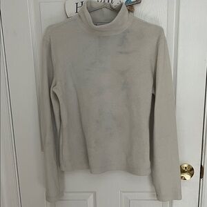 LOFT Off-White Cozy Turtleneck